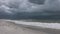 Hurricane Idalia from Naples Beach Florida