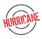 Hurricane rubber stamp