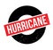 Hurricane rubber stamp