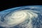 Hurricane view from the space Elements of this image furnished by NASA