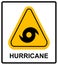 Hurricane Warning Sign