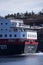 Hurtigruten ferry from England to Norway Europe