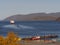 Hurtigruten is a daily passenger and freight shipping leaving Kirkenes