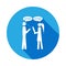 husband and wife swear icon. Element of life married people illustration. Signs and symbols collection icon for websites, web