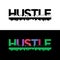 Hustle city vector illustration design image