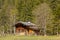 Hut in the Klausbachtal valley near Ramsau
