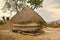 Hut of the poor natives, Mozambique