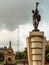 Hutatma Chowk Martyr`s Square and Flora Fountain, famous attraction of South Mumbai visited by many tourists