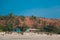 Huts on the beach