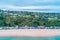 Huts on Mills Beach in Mornington, Victoria.