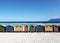 Huts on Muizenberg beach