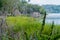 Huts at Peten Itza lake, Guatema