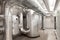 HVAC system, pipes and boiler room, heating, ventilation, air conditioning, and cooling of a building. Pipes are located on the