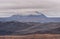 Hverfjall also known as Hverfell. Iceland. Landscape. Cloudy Sky