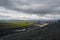 Hverfjall ring volcano crater in Myvatn region of North Iceland