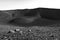 Hverfjall volcanic crater near lake Myvatn in Iceland