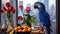Hyacinth macaw's endearing and colorful presence in the apartment