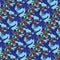 Hyacinth macaws pattern.