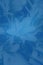 Hyacinths flowers pattern on the gradient classical blue background