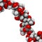 Hyaluronan (hyaluronic acid, hyaluronate) glycosaminoglycan molecule, short fragment. Part of extracellular matrix. Used as tumor