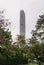 Hyatt Regency hotel towers over Kowloon Park, Hong Kong China