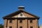 Hyde Park Barracks facade with clock, built in 1818 to house male convicts