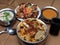 Hyderabadi cuisine Mutton Biryani, raitha, kurma Banjara Murgh Tikka