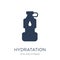 Hydratation icon. Trendy flat vector Hydratation icon on white b
