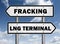 Hydraulic Fracturing to Liquefied natural gas terminal