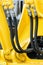 hydraulics pipes and nozzles, tractor or other construction equipment