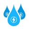 Hydro Energy Drops Icon