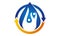Hydro Healthy Logo Design Template