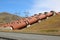 Hydro power station near Twizel New Zealand