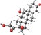 Hydrocortisone molecular structure