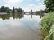 Hydroelectric plant on Elbe -Labe River in Nymburk