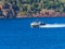 Hydrofoil connecting Aeolian islands, Sicily, Italy