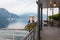 Hydrofoil ferry on Lake Como