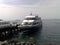 Hydrofoil to the port of Sorrento