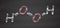 Hydrogen peroxide molecule. Reactive oxygen species (ROS). Used as bleaching agent, disinfectant, chemical reagent, etc