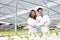 Hydroponics, two Asian scientists, tested the standards and collected chemical data of the organic vegetables grown using