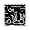 hydrosphere ecosystem glyph icon vector illustration