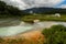 Hydrothermal field in the Uzon Caldera. Kronotsky Nature Reserve