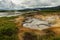 Hydrothermal field in the Uzon Caldera. Kronotsky Nature Reserve