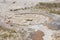 Hydrothermal Volcanic Colors in Yellowstone National Park, Wyoming