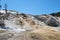 Hydrothermal Volcanic Colors in Yellowstone National Park, Wyoming