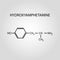 Hydroxyamphetamine atomic stucture