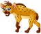 Hyena cartoon standing