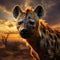 Hyena Serengeti, Africa  Made With Generative AI illustration
