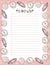 Hygge weekly planner and to do list with candles and quartz crystals. Cozy lagom scandinavian style template for agenda, planners,