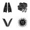 Hygiene, business, leisure and other web icon in black style.dirt, disease, poisoning, icons in set collection.